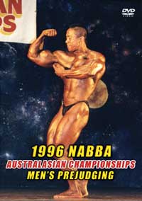 1996 NABBA Australasian Championships The Mens Prejudging