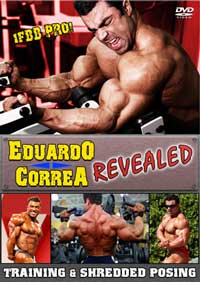 Eduardo Correa  Revealed Training & Shredded Posing