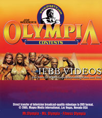 1988 Mr. Olympia Historic DVD
