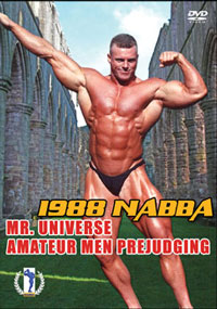 1988 NABBA Amateur Universe The Men Prejudging