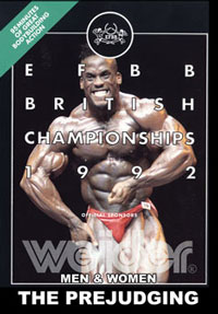 1992 EFBB British Championships: Prejudging