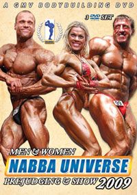 2009 NABBA Universe Triple Pack 3 Disc Set Men & Women Special Deal