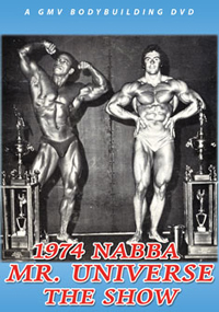 1974 NABBA MR. UNIVERSE - THE SHOW