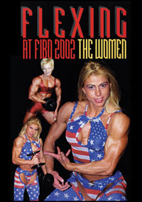 Flexing at FIBO 2002 - The Women